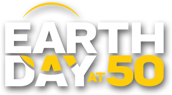 Earth Day at 50 logo